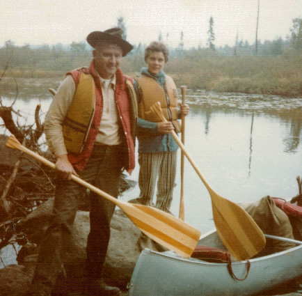 Historic photo of Anderson Canoe Outfitters, Crane Lake, MN 