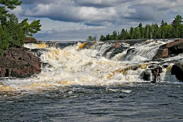 Curtain Falls Iron Lake BWCA_Quetico